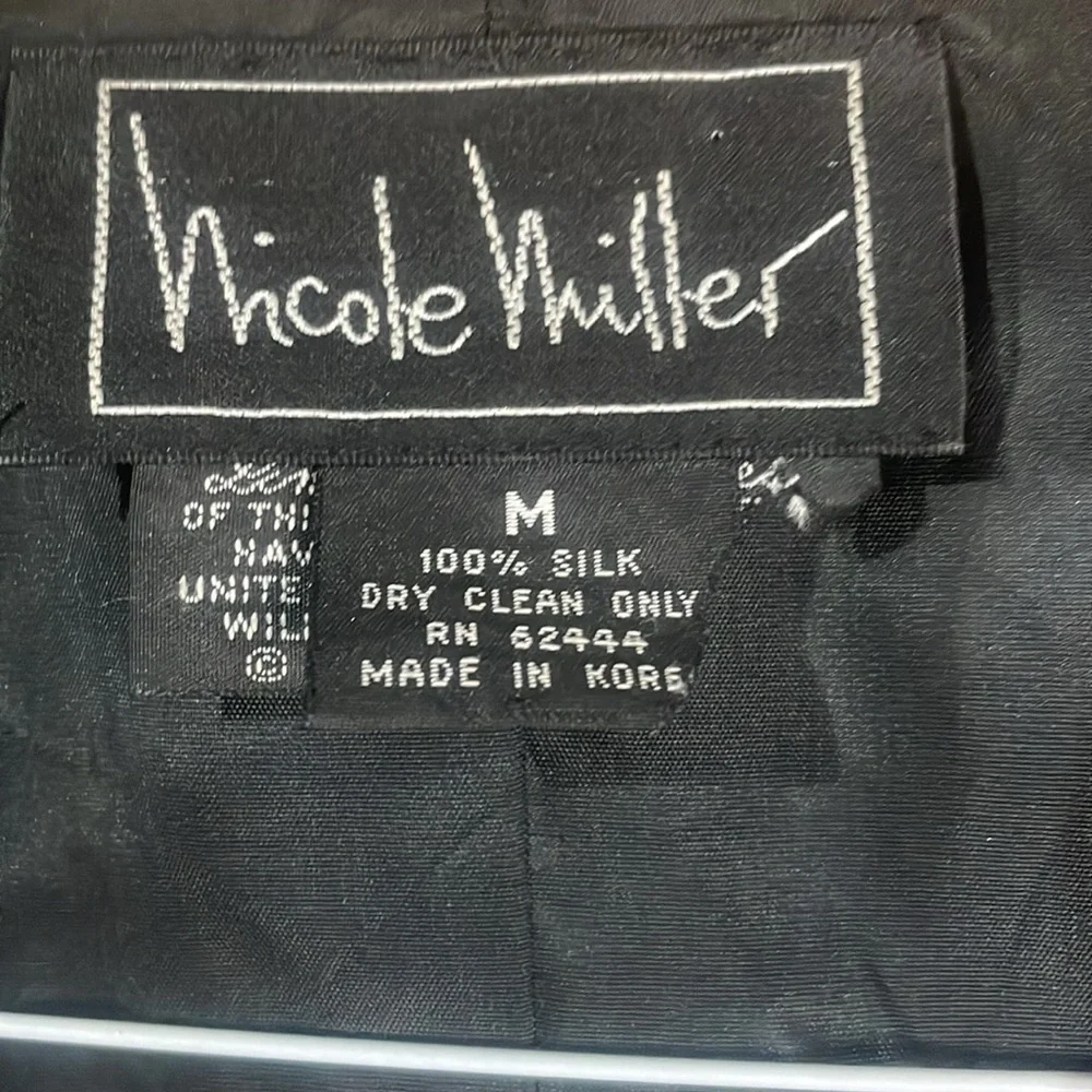 Nicole Miller - Silk Vest - Coffe cup print - Picture 3 of 6